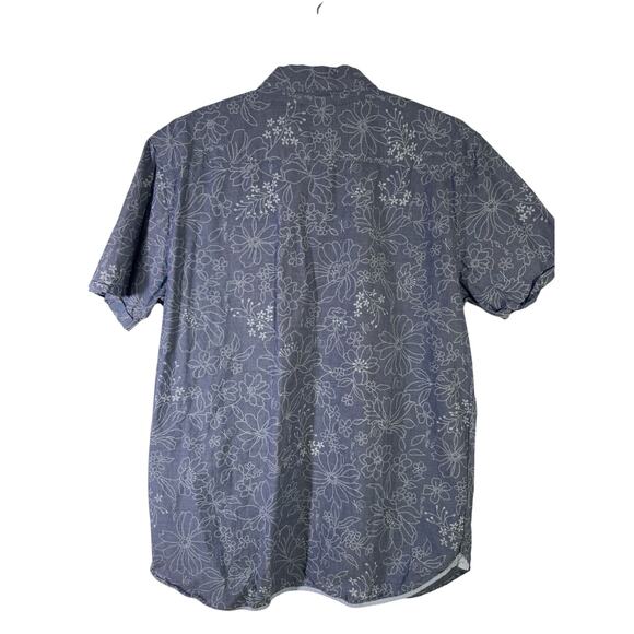 Marc Ecko Short Sleeve Button Down Shirt Size L - Picture 2 of 9